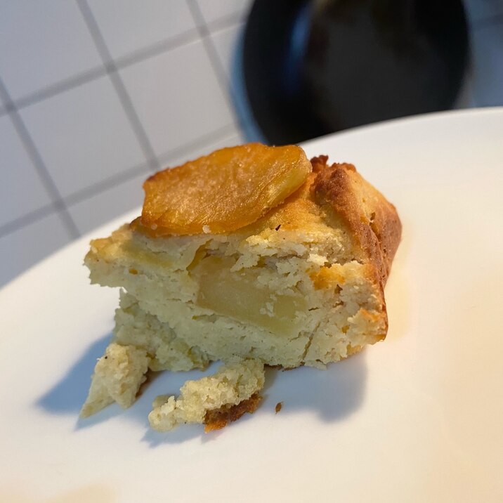 粉はおからのみ!ダイエットにりんごケーキ